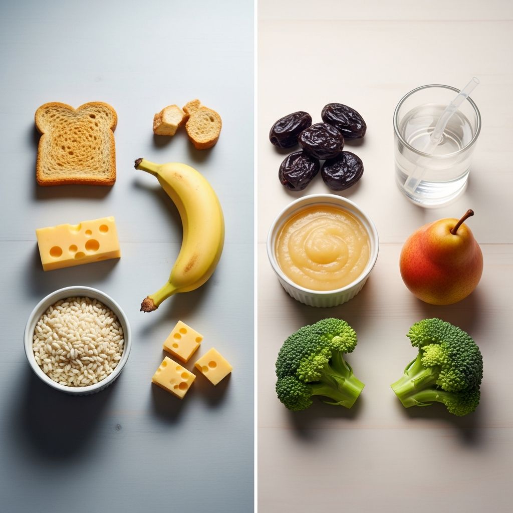 Foods That Cause and Relieve Constipation in Babies Understand which foods most commonly cause constipation in infants and discover gentle dietary solutions to keep your baby's digestive system healthy.