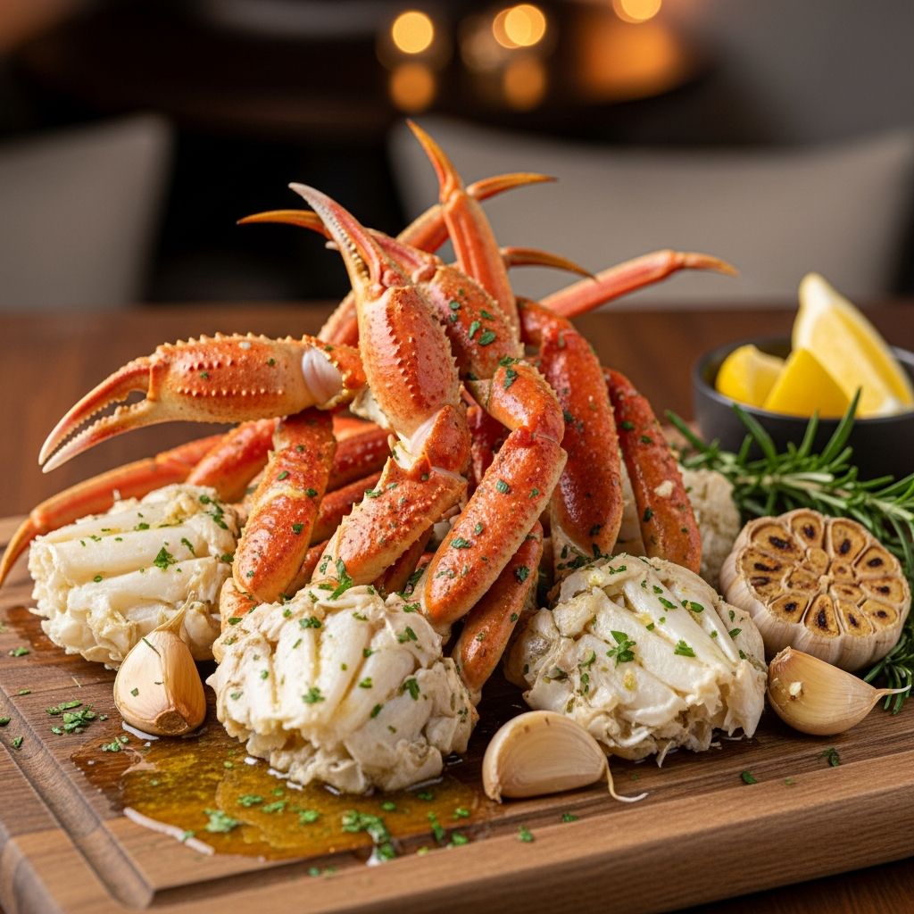 Discover the classic, flavorful way to prepare succulent crab legs with a garlic butter bake that will impress family and guests alike.