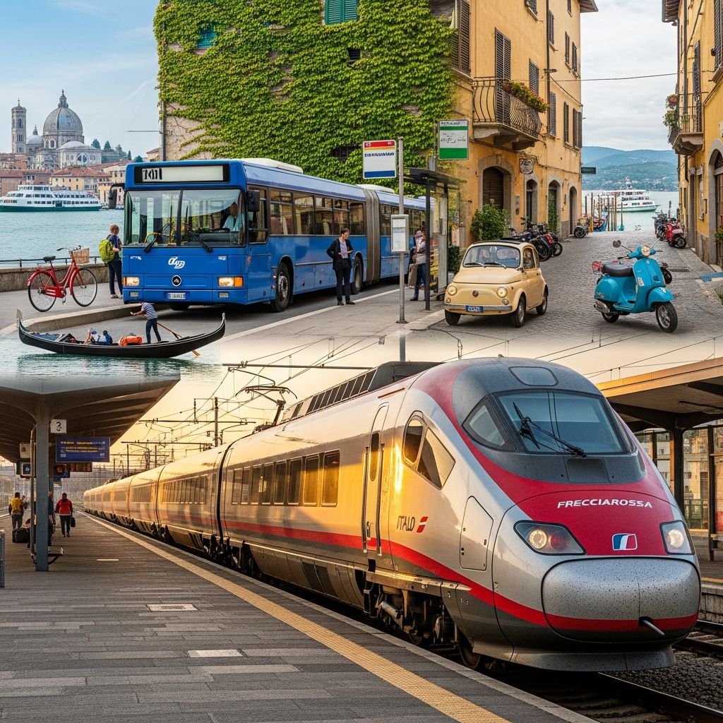 Getting Around Italy: Your Complete Guide to Trains, Buses, and More Master Italian travel with expert tips for trains, buses, car rentals, taxis, and city transport to ensure a seamless journey across Italy.