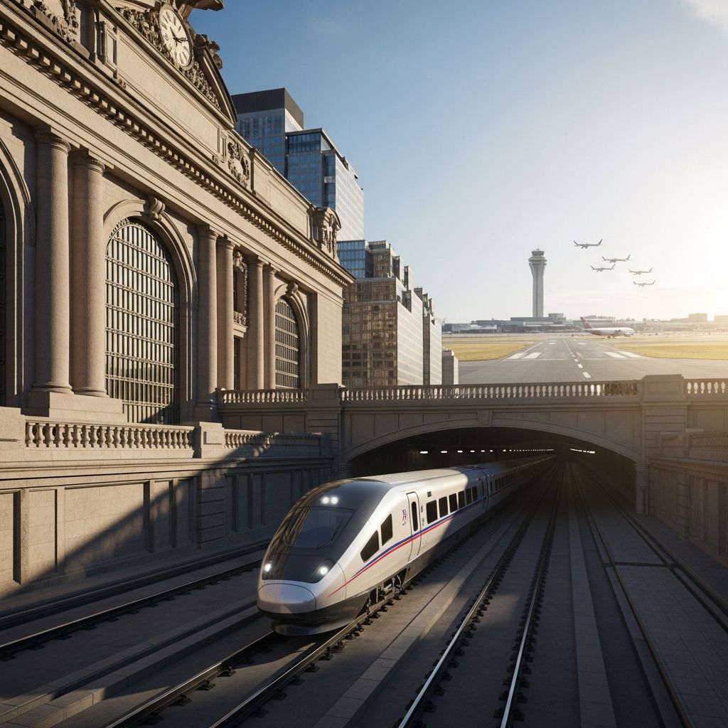 Discover how Grand Central Terminal and JFK International Airport are now linked by direct train service, transforming New York travel.