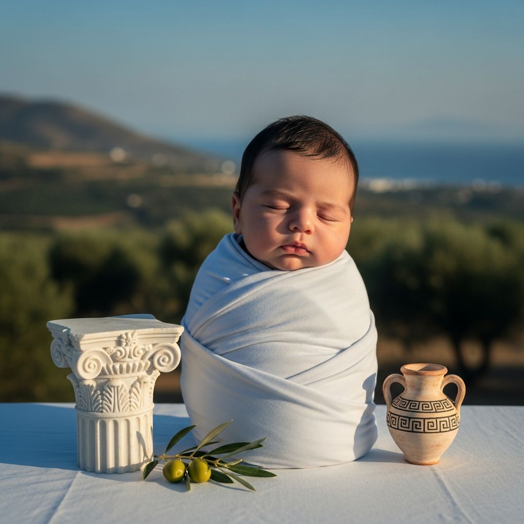 Greek Baby Boy Names: Classic, Unique, and Myth-Inspired Picks Discover traditional, modern, and unexpected Greek baby boy names influenced by centuries of culture, myth, and history.