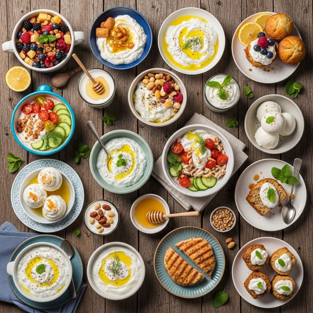 Discover 19 protein-packed Greek yogurt recipes for breakfast, lunch, dinner, snacks, and effortless meal prep.