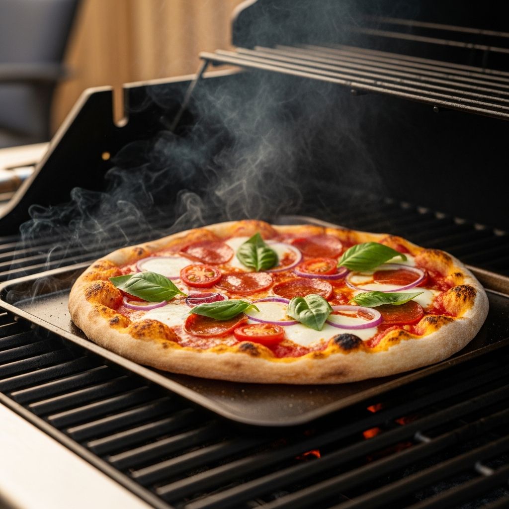Mastering Grilled Pizza with a Grilling Pizza Pan: Step-by-Step Guide Discover the secrets of creating perfect grilled pizzas with a pizza pan—from dough preparation to topping inspiration, grilling tips, and serving suggestions.