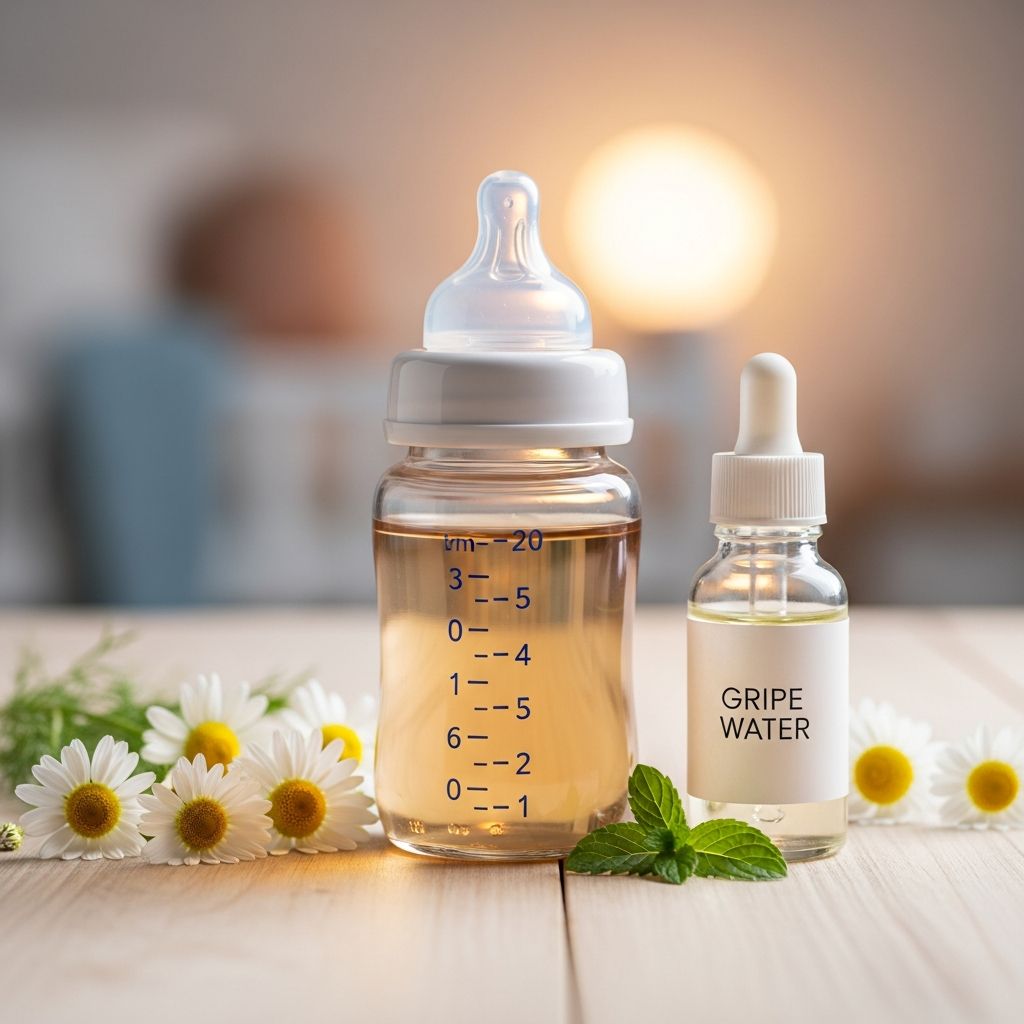 Discover the facts about gripe water, its uses for colic, safety concerns, and safer alternatives for soothing your baby.