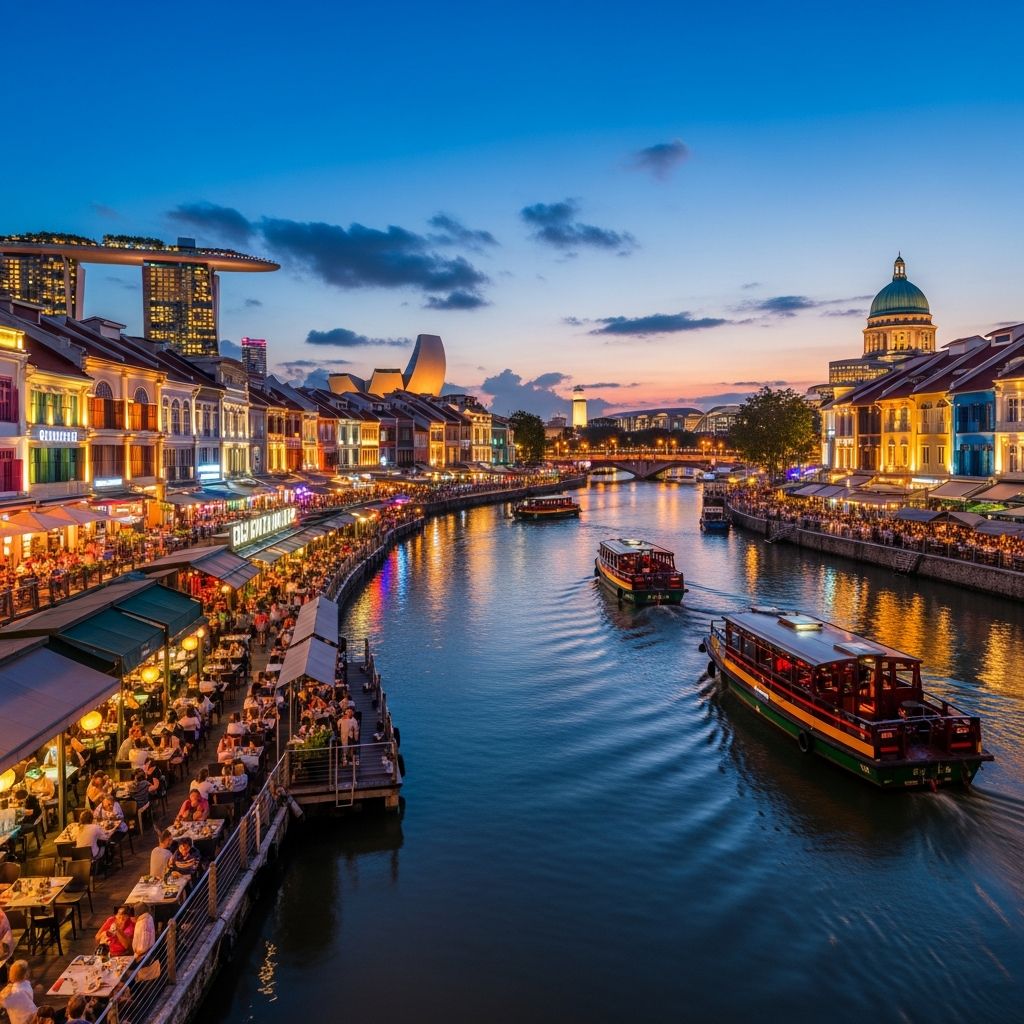 Discover Clarke Quay’s vibrant nightlife, riverside dining, historic charm, and must-experience attractions for every Singapore visitor.
