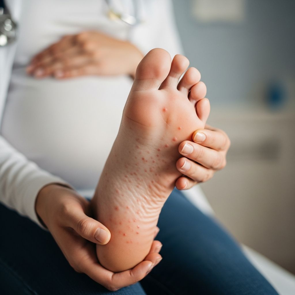 Hand, Foot, and Mouth Disease During Pregnancy: Risks, Care, and Guidance Learn about hand, foot, and mouth disease (HFMD) during pregnancy, its potential impact on mother and baby, and how to stay healthy and safe.