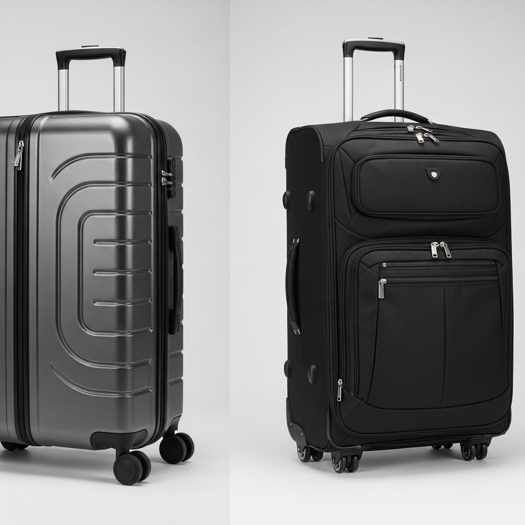 Hard-Sided vs. Soft-Sided Luggage: Pros, Cons, and Choosing the Best Option A comprehensive guide comparing hard and soft luggage to help every traveler pack smarter and travel with confidence.