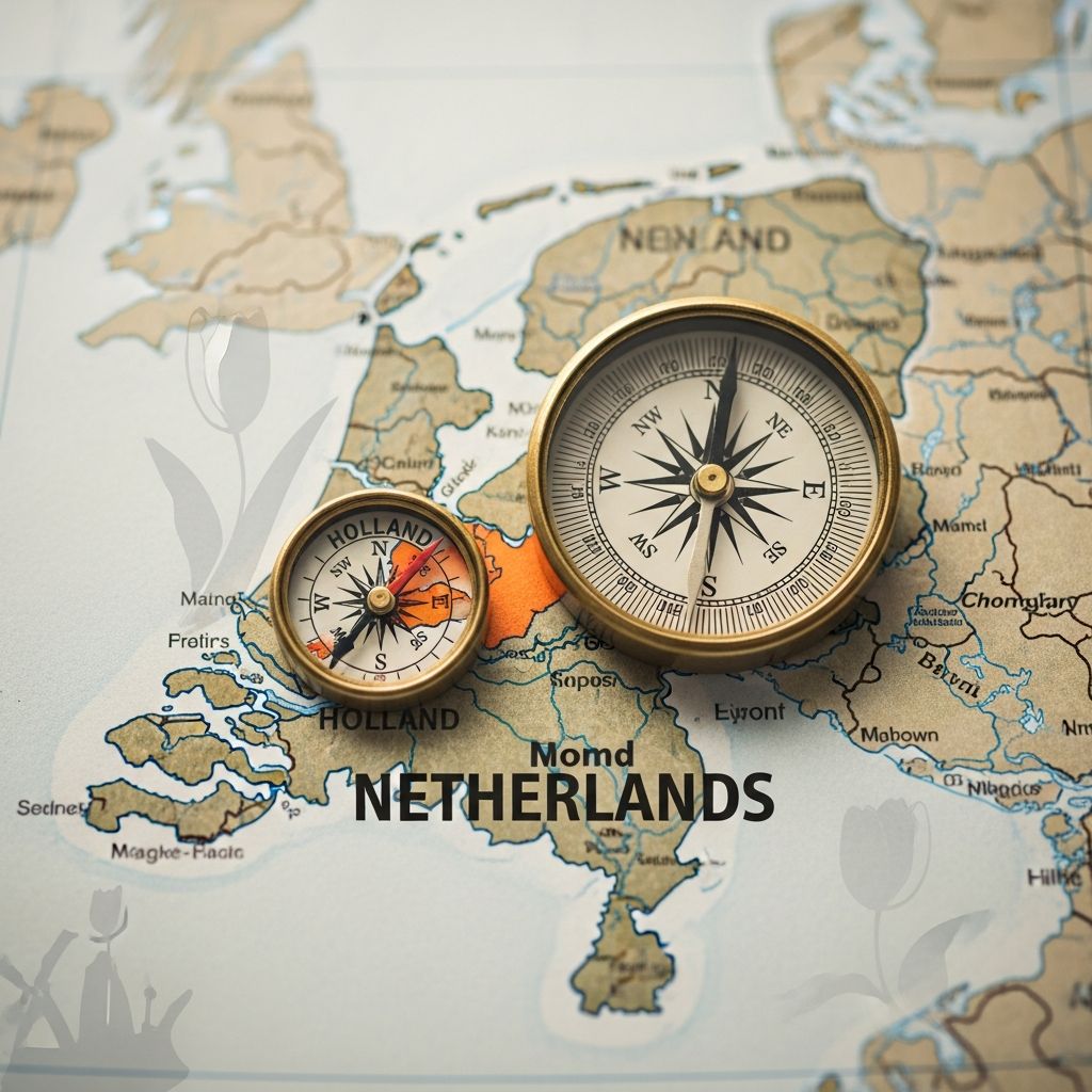 Holland vs. Netherlands: Clearing Up Centuries of Confusion Understand why 'Holland' is not the same as 'the Netherlands' and discover how history, geography, and culture shaped the country's dual identity.