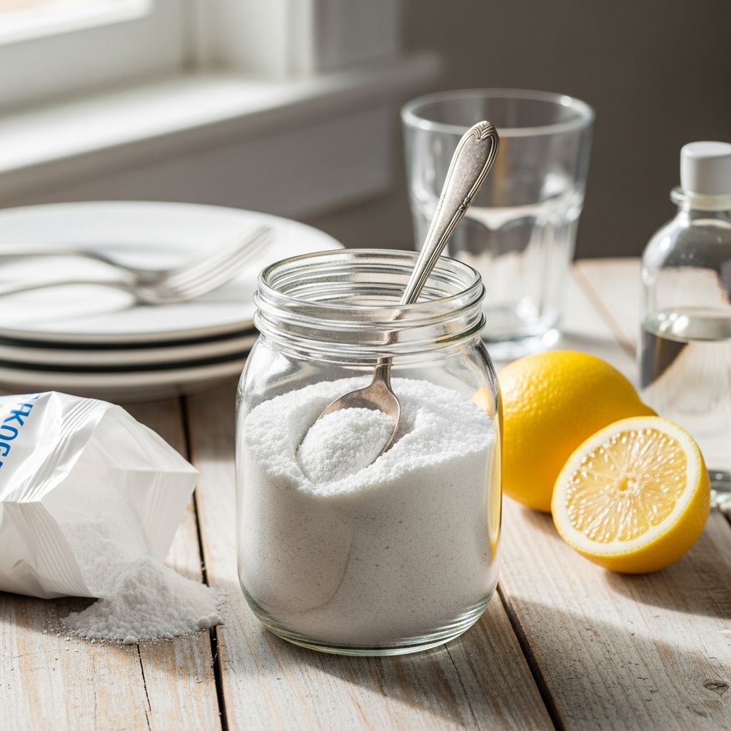 Homemade Automatic Dishwasher Detergent With Baking Soda: A Complete Guide Discover how simple ingredients can create effective, affordable dishwasher detergent—safe for your family and the environment.