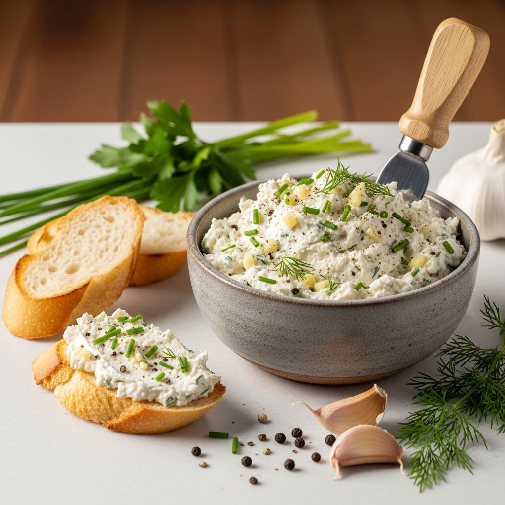 Learn how to make delicious homemade Boursin cheese with fresh herbs and spices for a creamy, flavorful spread.