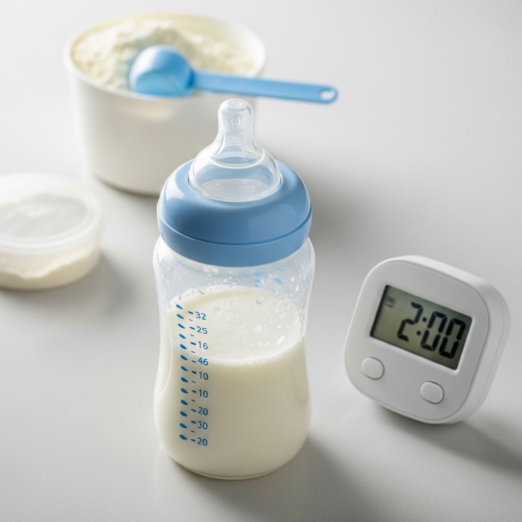 How Long Can Baby Formula Sit Out? Safe Formula Feeding Guidelines Your comprehensive, evidence-based guide to safely preparing, storing, serving, and handling infant formula—from fridge storage to feeding tips.