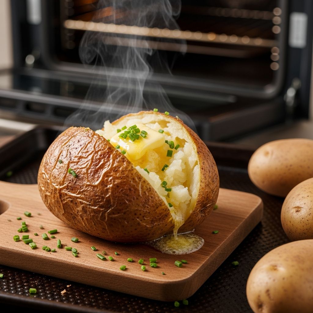 Unlock perfectly baked potatoes with step-by-step instructions, pro tips, and answers to every question on baking potatoes in your oven.