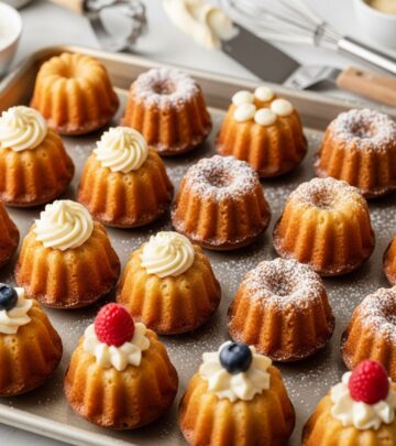 Create adorable, individual mini cakes using a basic sheet pan and everyday kitchen tools—no special molds required.