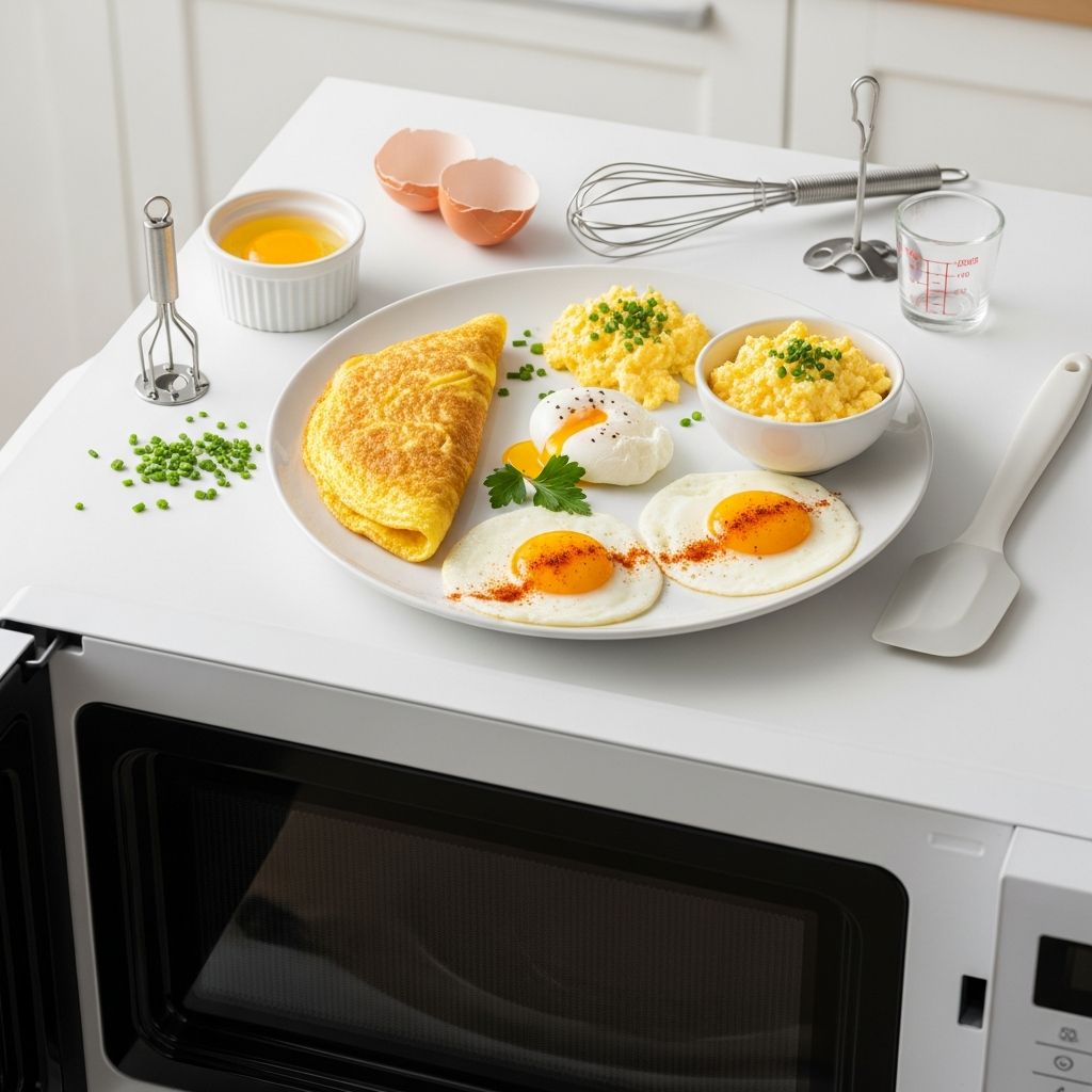 How to Cook Eggs in the Microwave: Every Style, Every Tip Master eggs of every style in the microwave with simple, safe, and delicious methods to suit every craving and schedule.