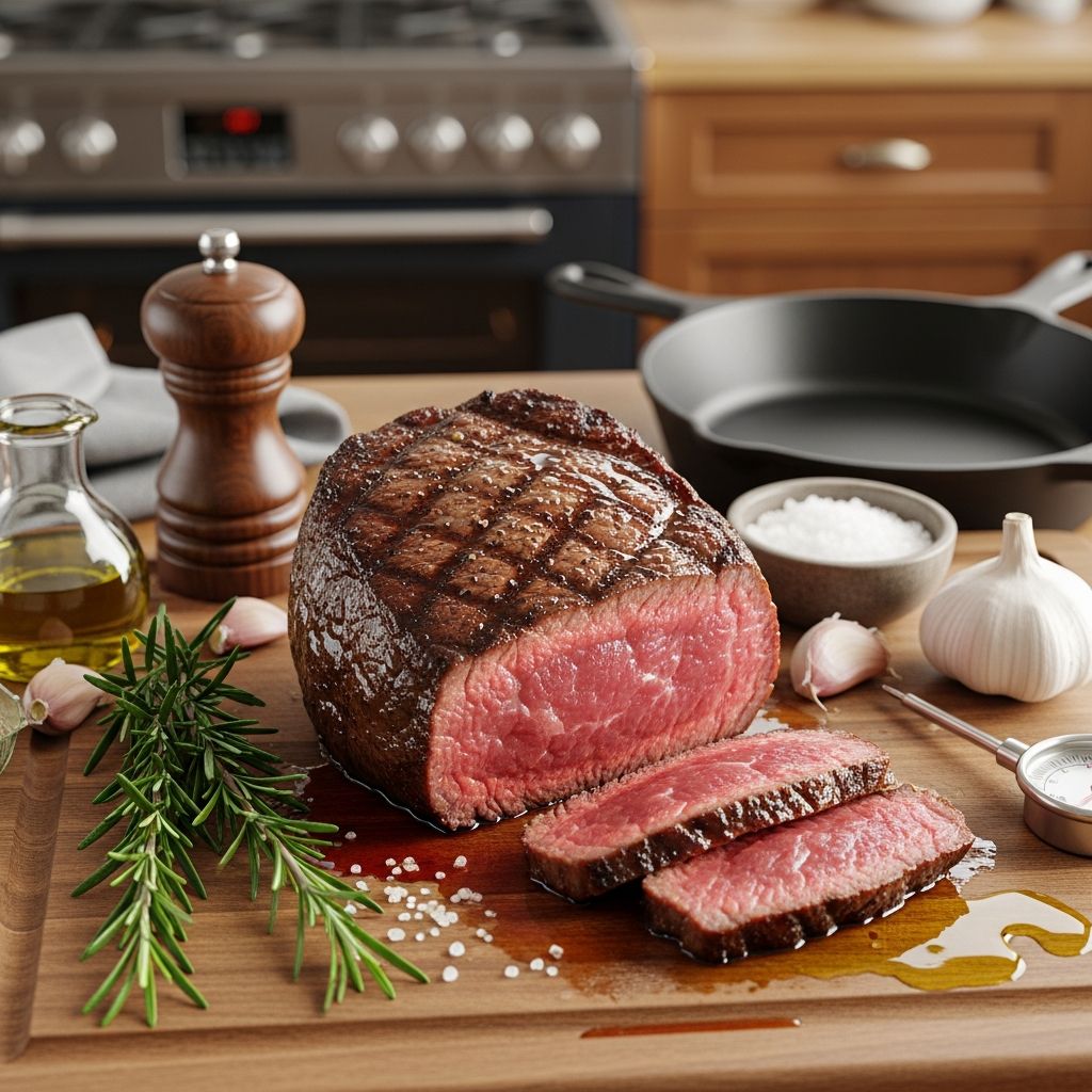 Master juicy, perfectly seared steak every time with this comprehensive oven-cooking guide for home chefs.