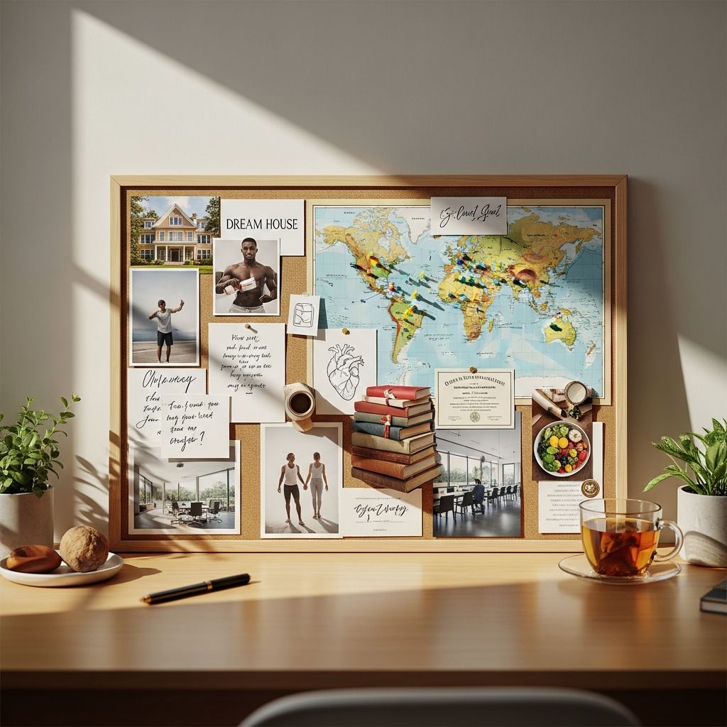 How to Create a Vision Board: A Step-by-Step Guide for Manifesting Your Dream Life A complete, inspiring guide to making a vision board—reflect on your dreams, clarify your intentions, and manifest your future.
