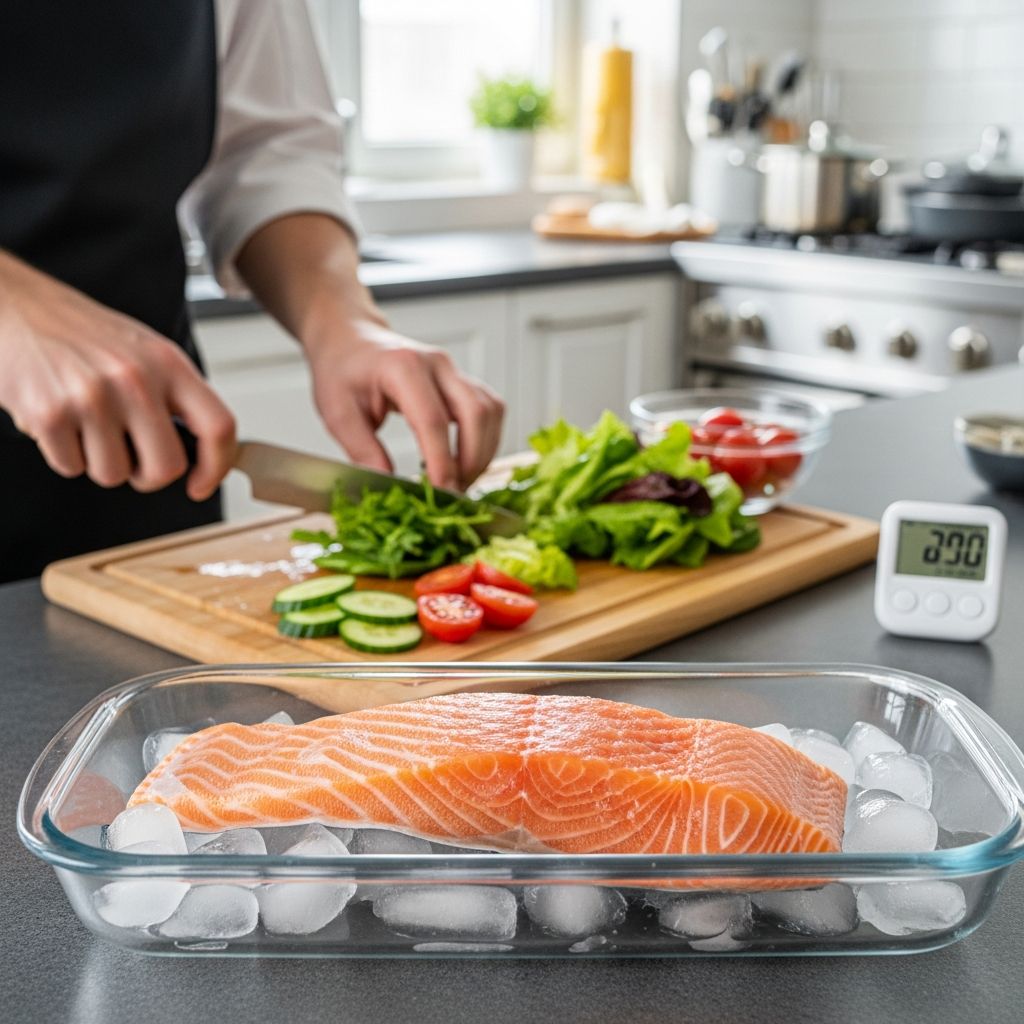 Learn fast, safe methods for defrosting fish and creative ways to make the waiting time enjoyable.