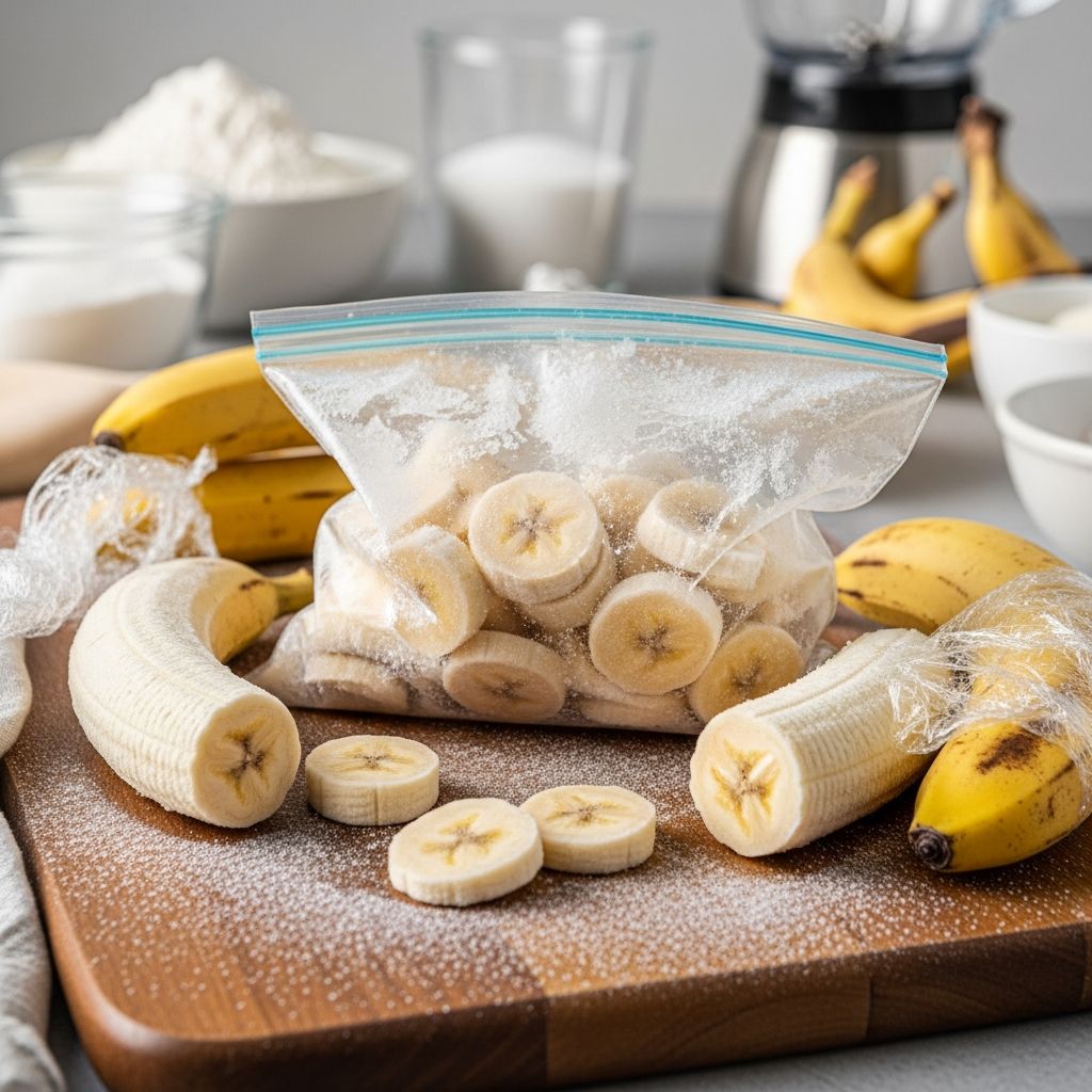 Never let bananas go to waste again—learn how to freeze whole, sliced, or mashed bananas easily for baking, smoothies, and quick snacks.