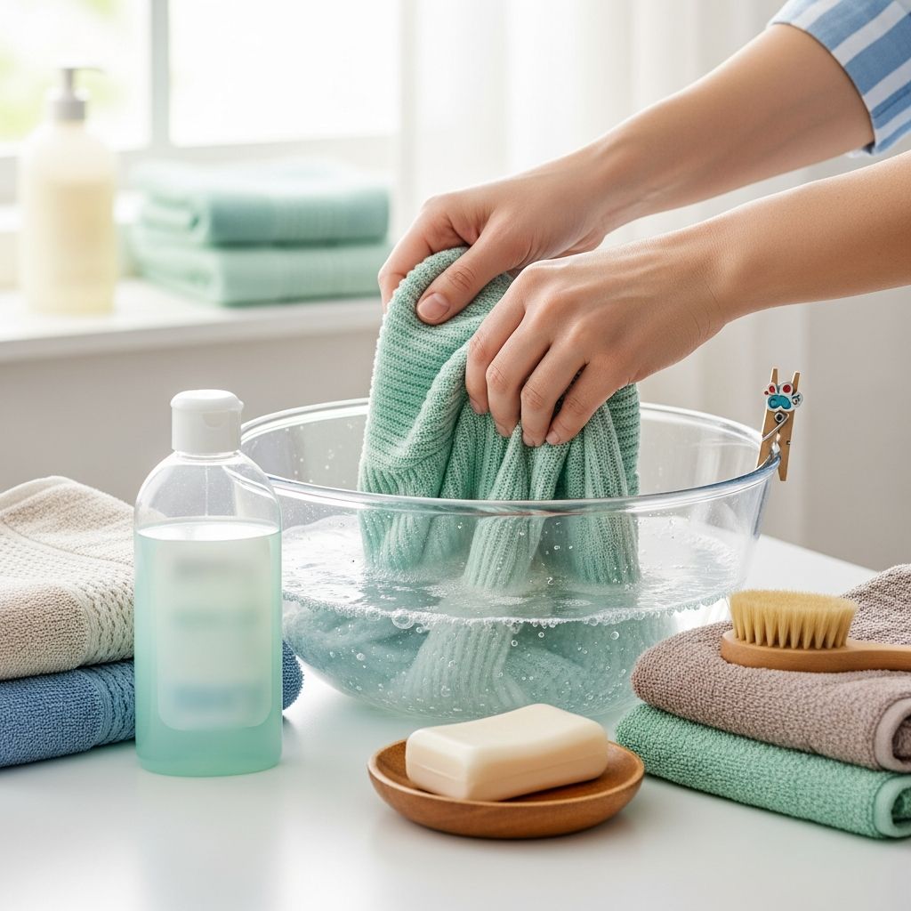Discover easy, effective, and sustainable ways to hand wash clothes at home and make your wardrobe last longer.
