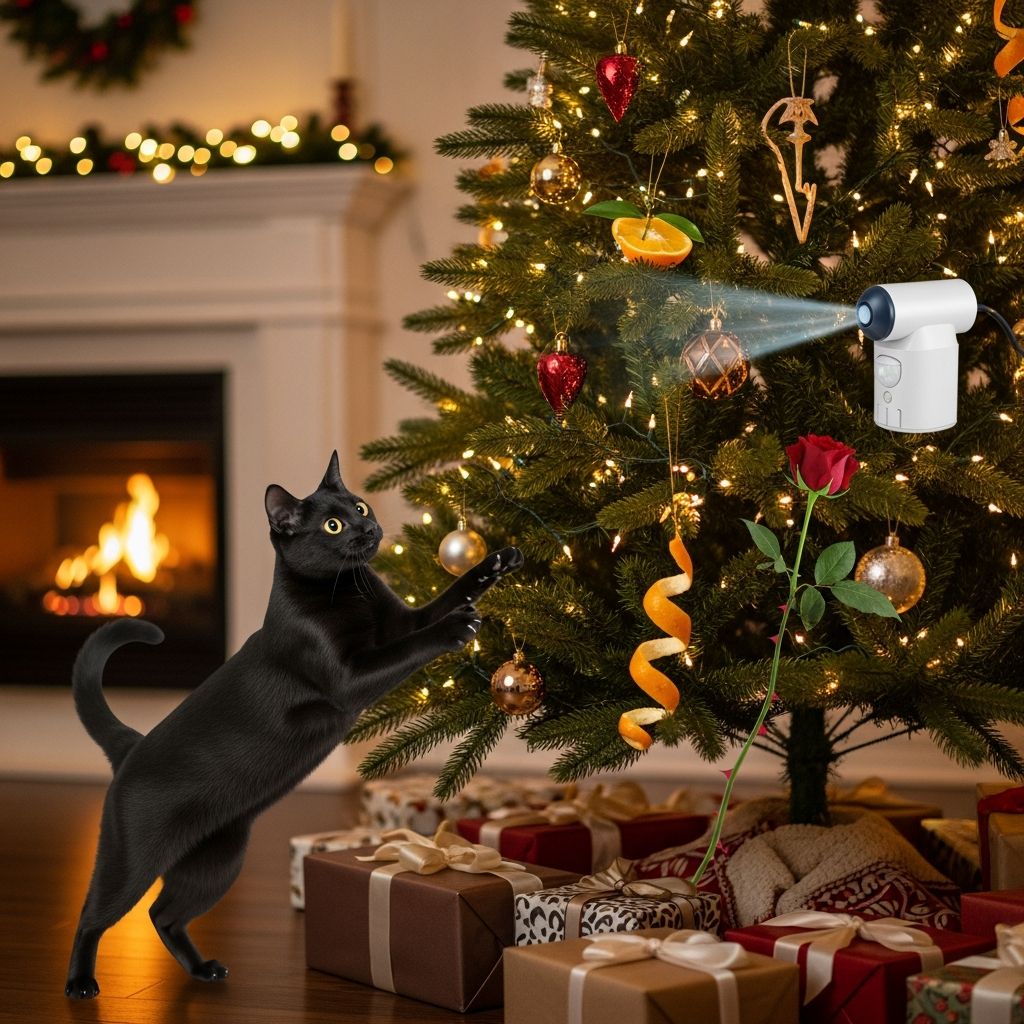Keep your Christmas tree beautiful and your cats safe with proven strategies, natural deterrents, and expert advice for a pet-friendly holiday season.
