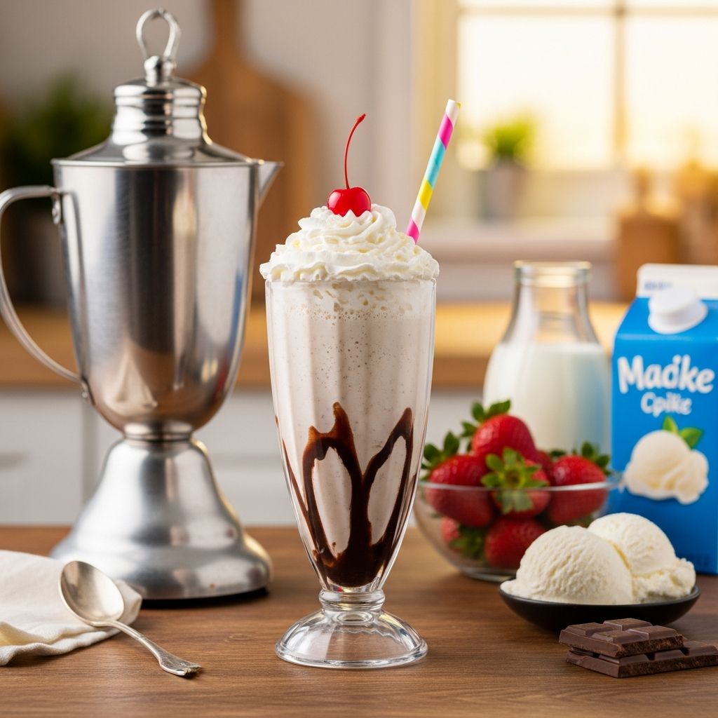 Master the art of homemade milkshakes with clear steps, expert tips, and delicious variations to enjoy year-round.