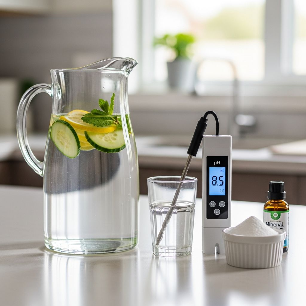 Explore the science, pros, cons, and various easy ways to make alkaline water from the comfort of your home.