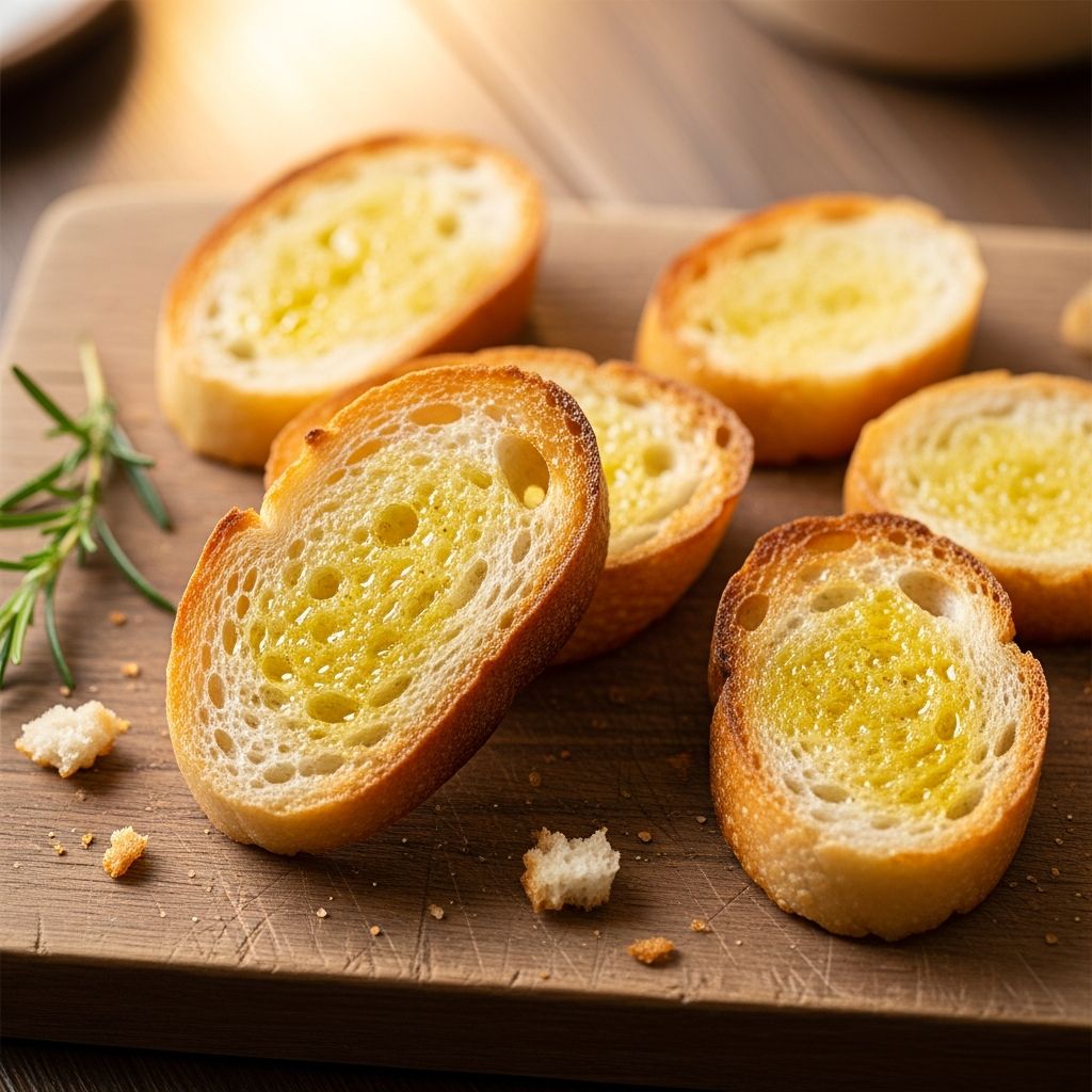Master the art of making perfectly crisp crostini every time with this foolproof guide.