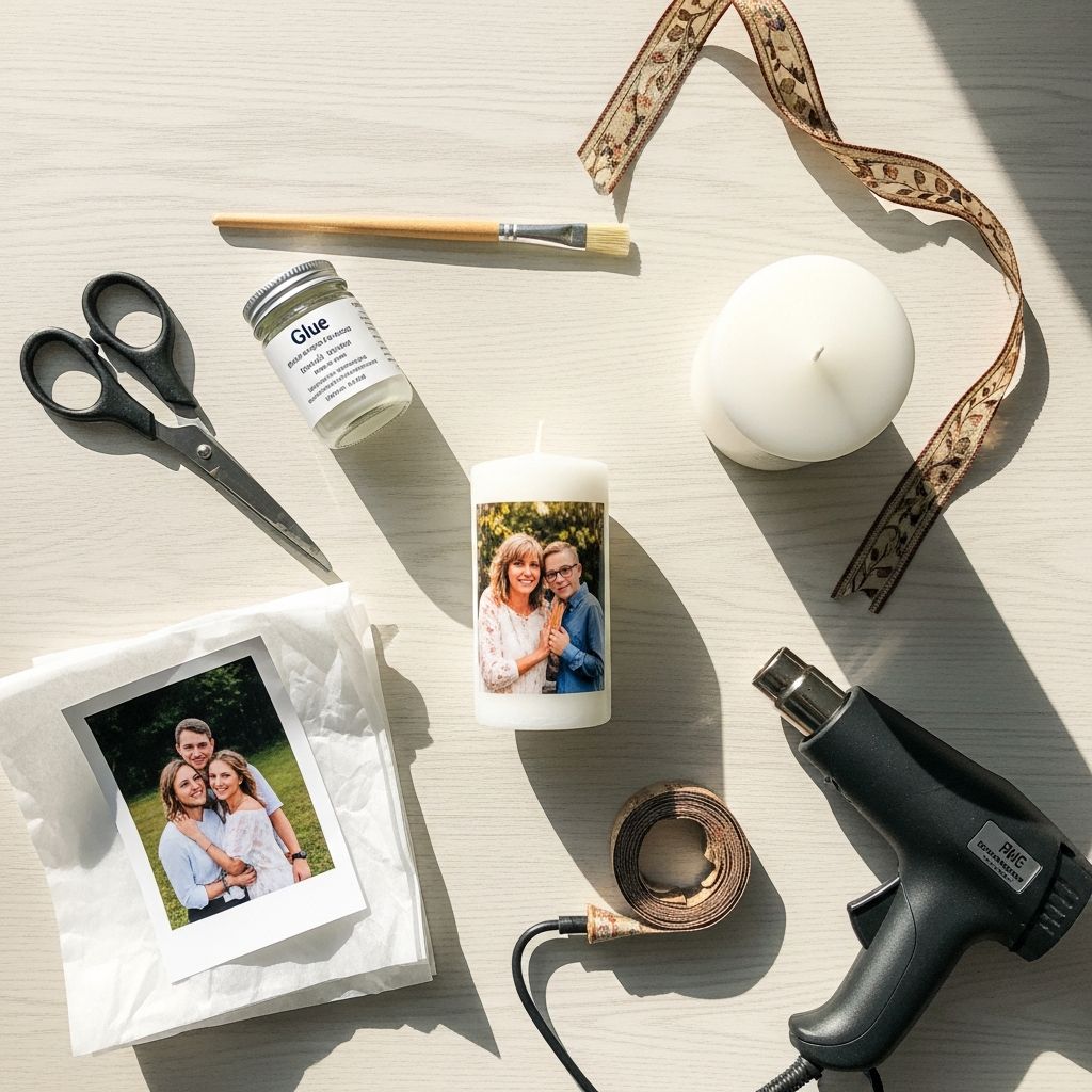 Create personalized photo candles at home with this easy, creative, and heartfelt DIY guide suitable for gifts and decor.