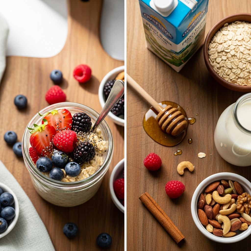 Master flexible, delicious overnight oats with simple ratios, creative mix-ins, and endless customizations for the perfect no-cook breakfast.