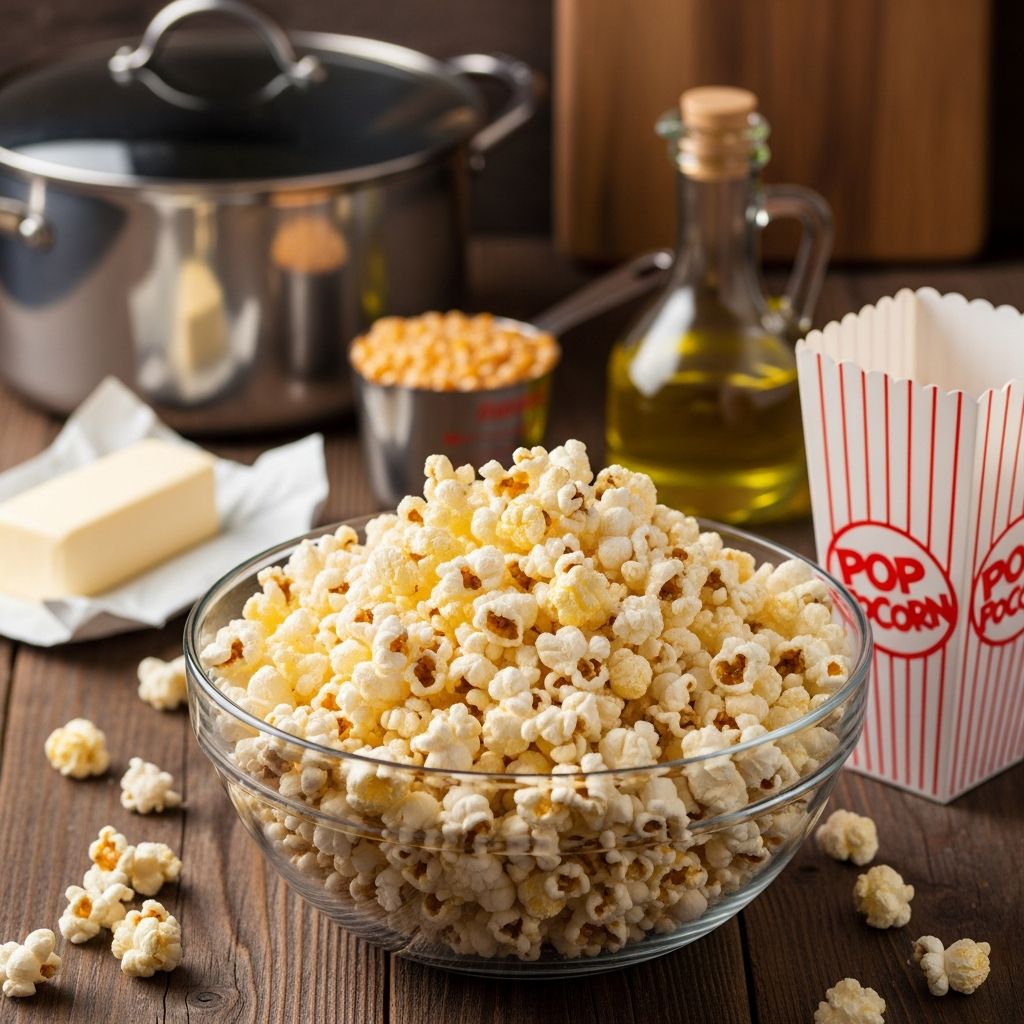 Master the art of homemade popcorn with pro tips, buttery secrets, and creative flavor ideas for the ideal snack every time.
