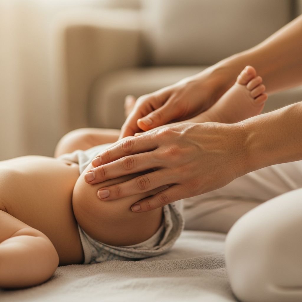 Learn expert-approved baby massage techniques, benefits, and safe practices to help your newborn relax, bond, and thrive.