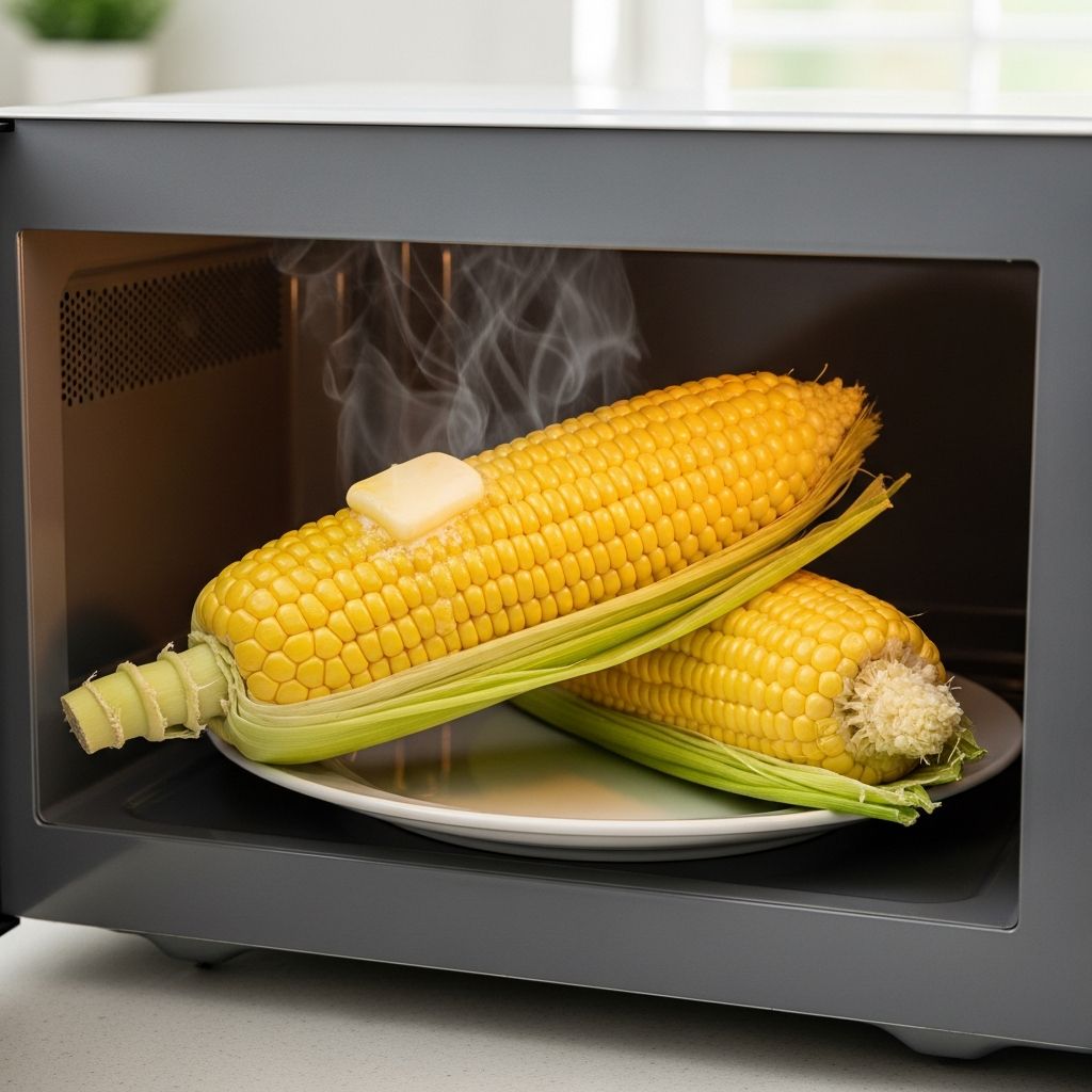 Discover the foolproof, time-saving way to prepare corn on the cob using just your microwave—no shucking struggles or kitchen mess.