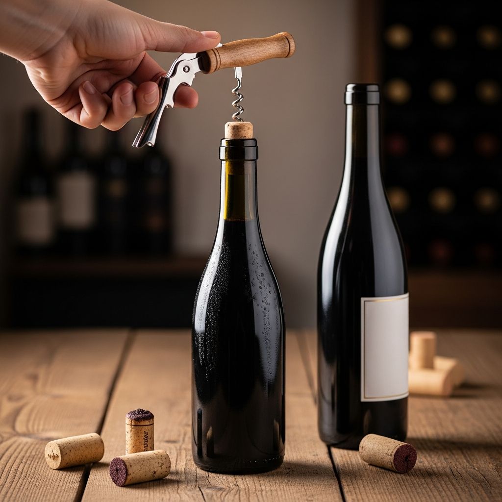 Unlock every bottle with confidence—whether you have a corkscrew, a key, or just a shoe. Open wine like a pro in any situation.