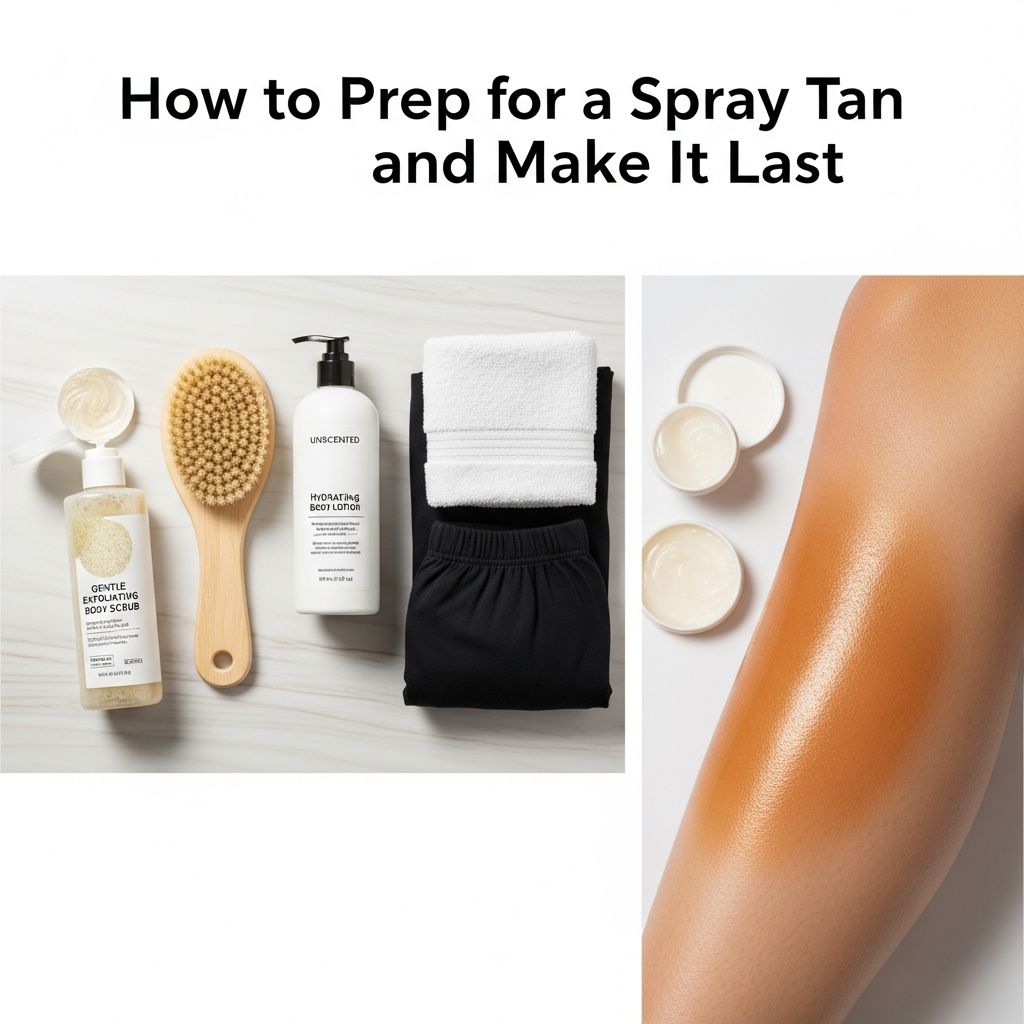 Achieve a flawless, long-lasting spray tan with expert prep and aftercare tips.