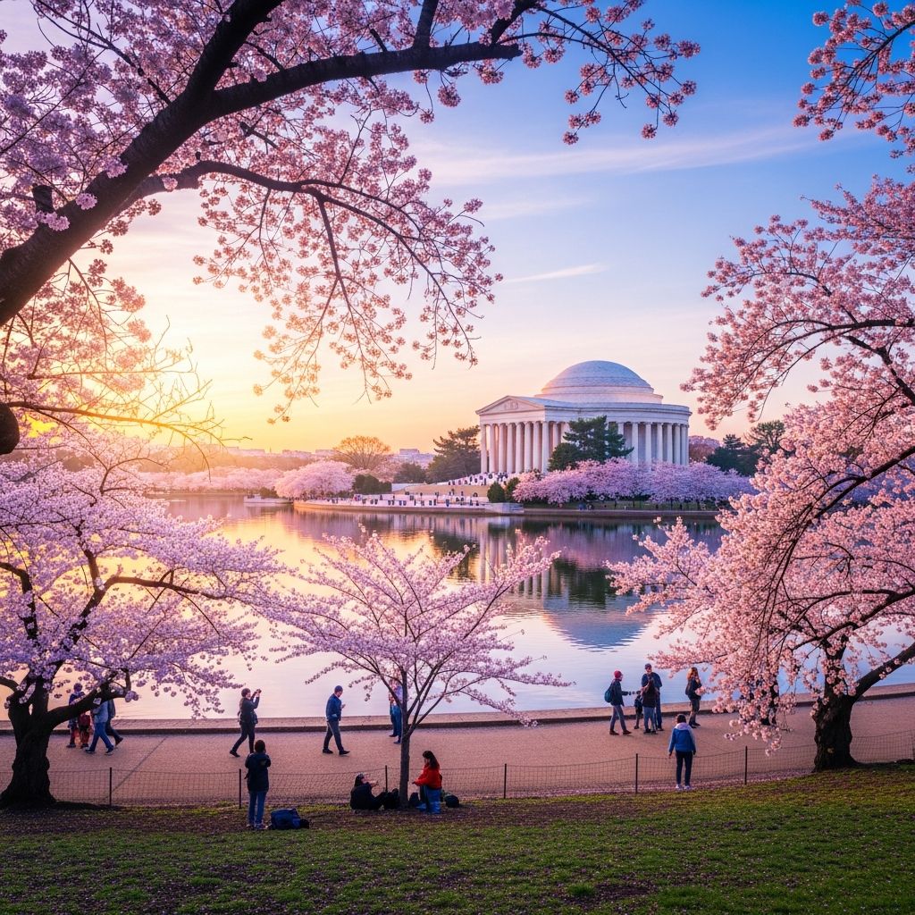 How to Experience Washington DC’s Cherry Blossoms: A Complete Guide Washington DC’s cherry blossoms transform spring, drawing visitors with stunning blooms, historic views, and unique photo opportunities.