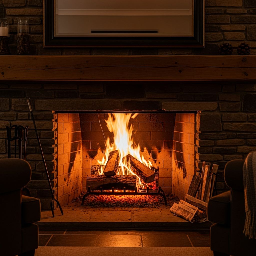 Master the art of building a long-lasting fireplace fire for warmth, ambiance, and safety with practical tips and strategies.