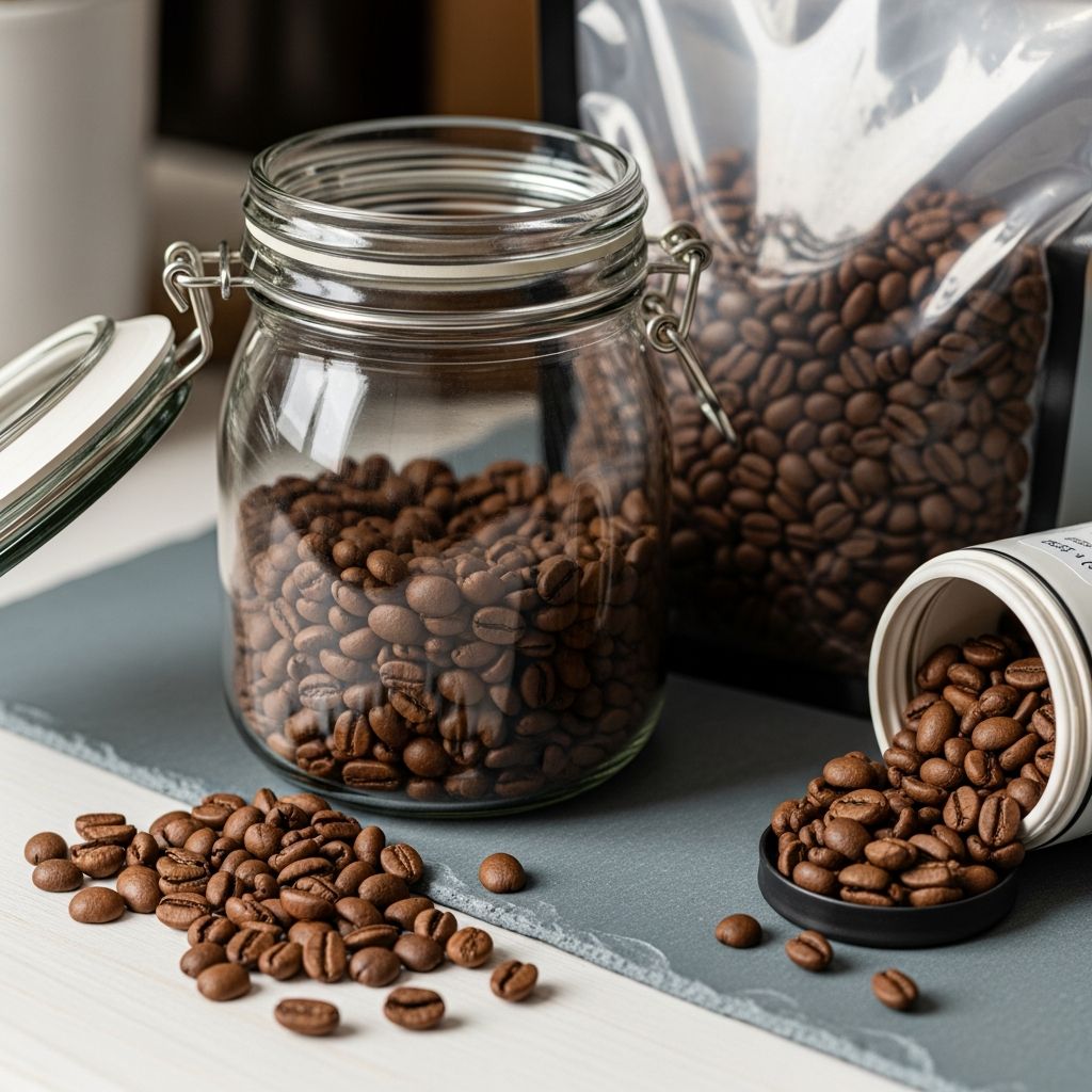 Unlock the richest coffee flavors by mastering storage techniques that preserve bean freshness and aroma for weeks.