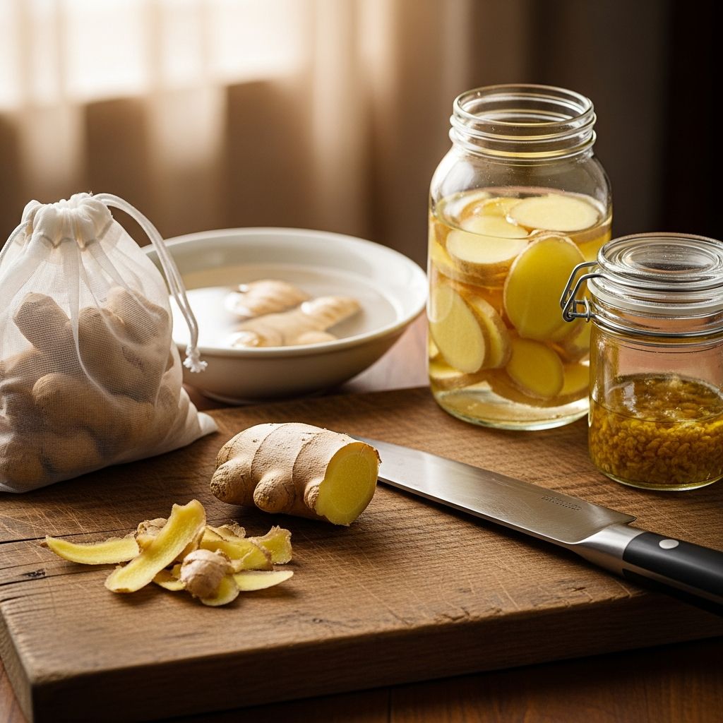 Discover expert-approved techniques for storing ginger to keep it fresh and flavorful for weeks or months.