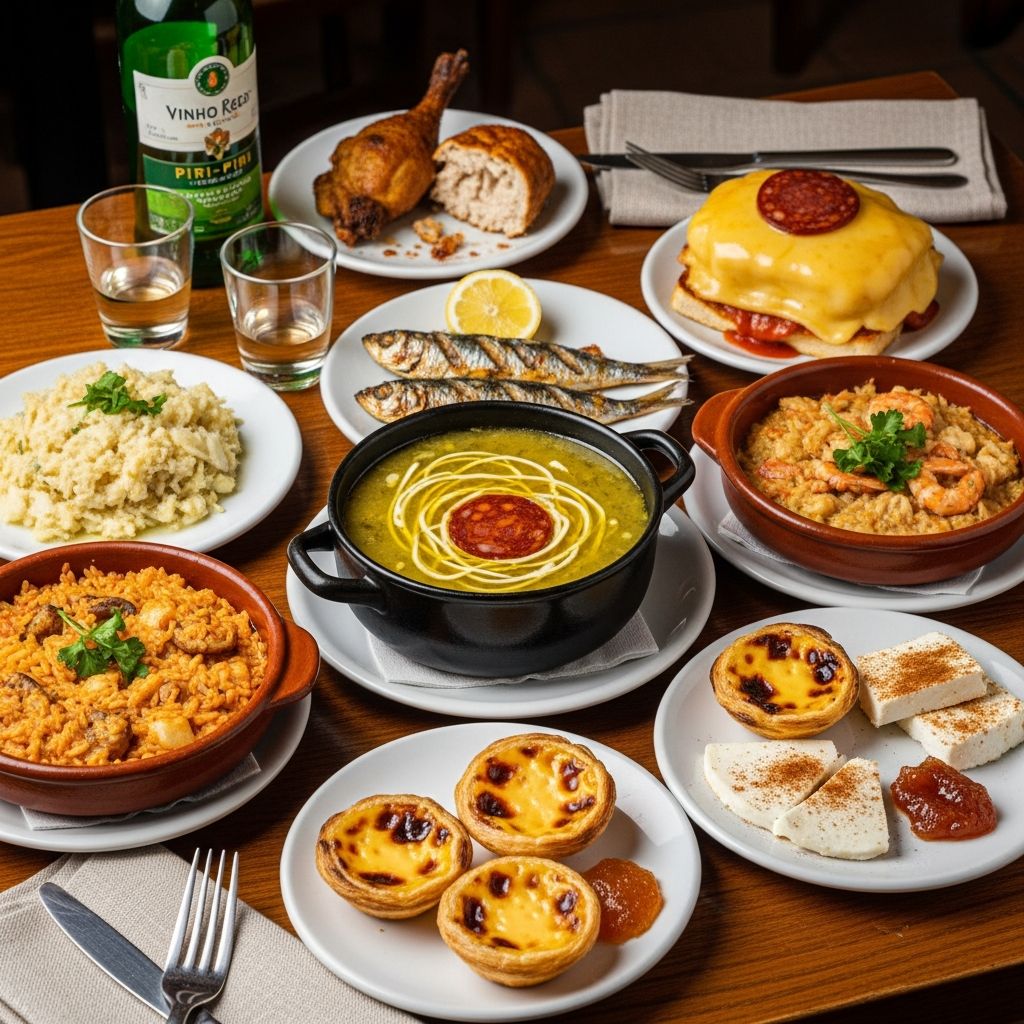 Unveiling Portugal’s beloved flavors—from Lisbon’s custard tarts to hearty Alentejo pork—discover each regional gem and where to taste it best.
