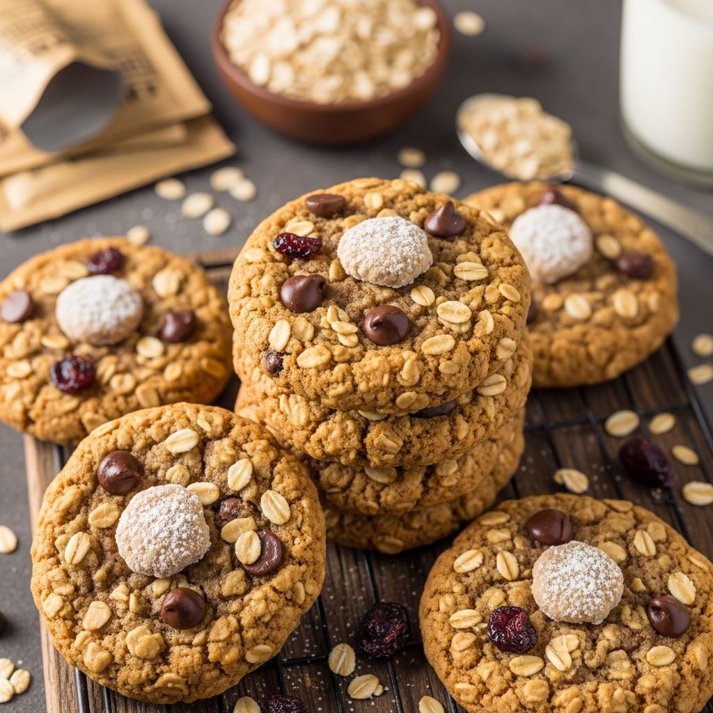 Discover how to transform instant oatmeal packets into soft, chewy cookies with this easy step-by-step guide.