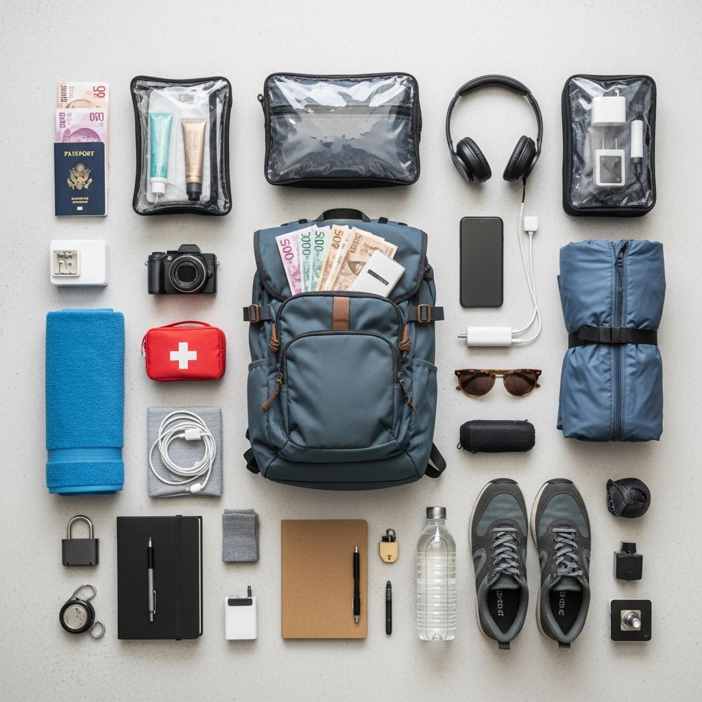 Your all-in-one, stress-reducing guide to packing for international trips, covering everything from checked luggage to your airport outfit.