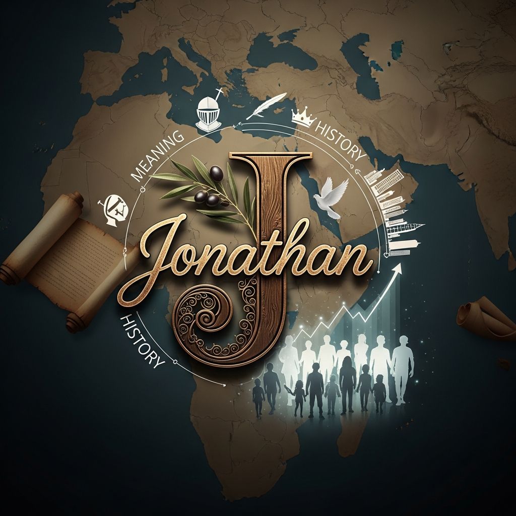 Jonathan: Name Meaning, Origin, History & Popularity Discover the rich heritage and enduring popularity of the name Jonathan, from biblical roots to modern trends and cultural impact.