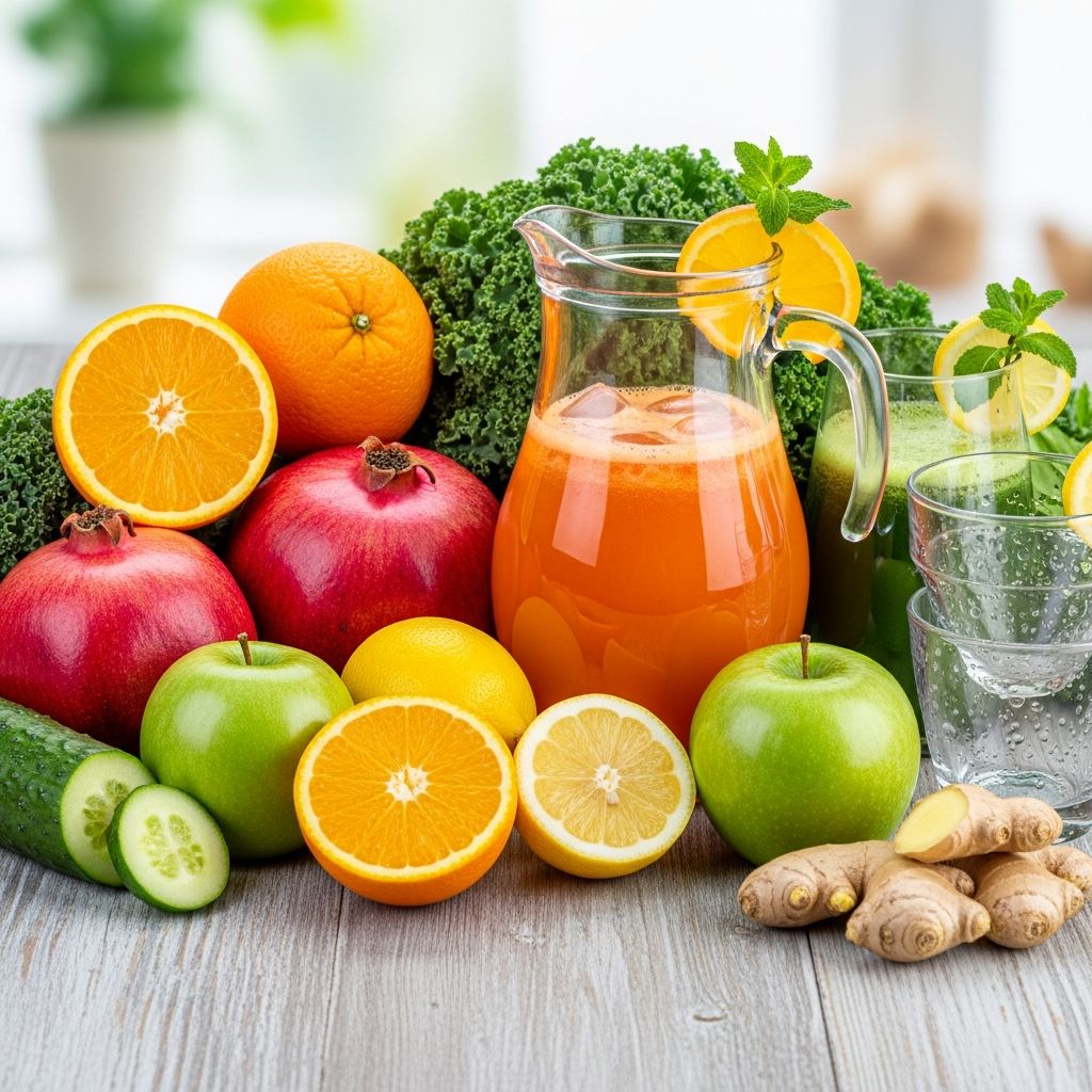 10 Juicing Recipes for Clear, Glowing Skin Discover the essential ingredients and delicious juice recipes to transform your skin from within for a radiant, healthy glow.