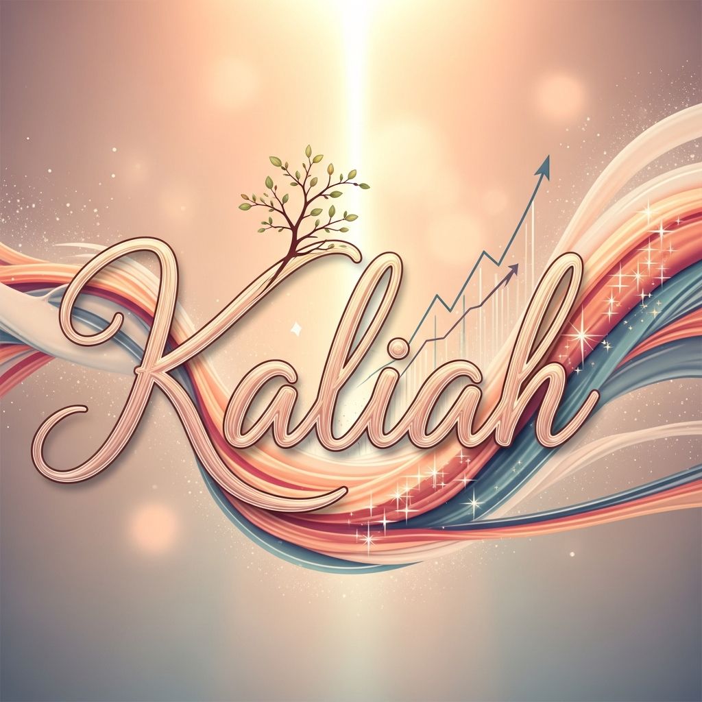 Kaliah: Meaning, Origins, Popularity, and Inspiration Discover the origin, significance, and popularity trends of the captivating name Kaliah. A rich multicultural journey for expecting parents.