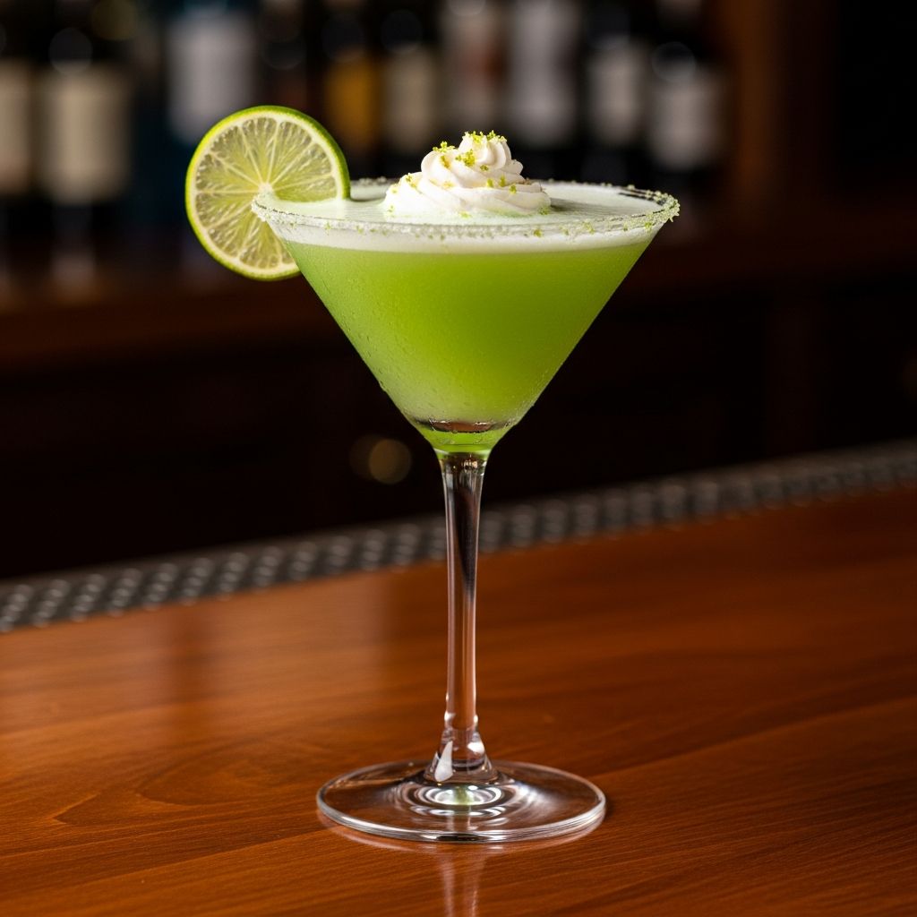 Key Lime Martini: A Decadent Citrus Cocktail Recipe Experience a refreshing twist on a classic martini with vibrant key lime, creamy coconut, and zesty citrus flavors.