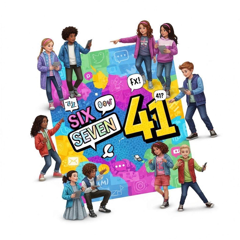 Why Kids Are Obsessed With ‘Six Seven’ and ’41’: The Viral Slang Phenomenon Explained Understanding the rise and meaninglessness behind the viral Gen Alpha slang 'six seven' and '41' taking over playgrounds and classrooms.