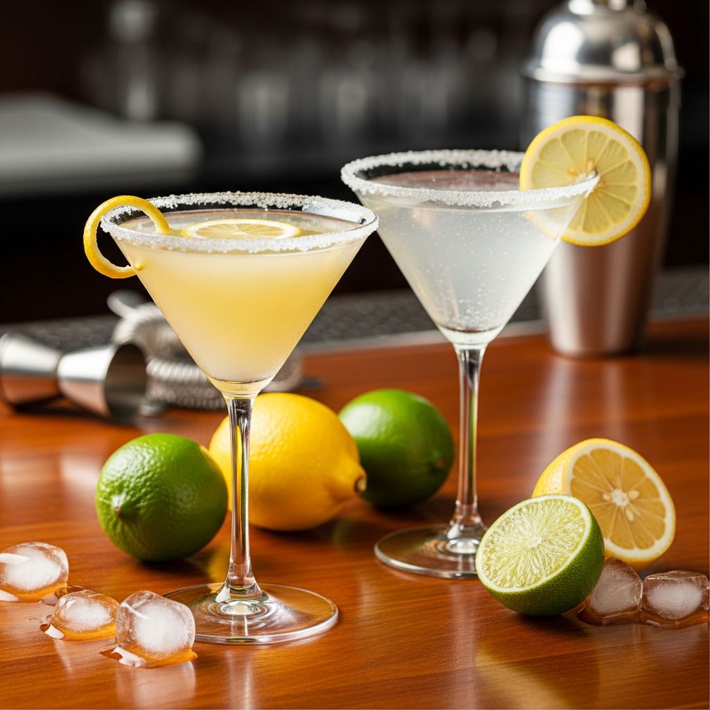 Experience the classic Lemon Drop Martini and its vibrant mocktail twist—perfect for entertaining or savoring the zest of homemade citrus drinks.