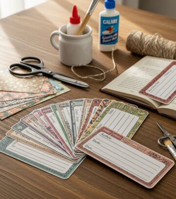 Make reading memorable with printable library card bookmarks and creative DIY embellishments for gifts or personal use.