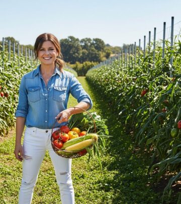 Discover how actress Tiffani Thiessen's Los Angeles farm inspires home-cooked meals, joyful gatherings, and hands-on family living.