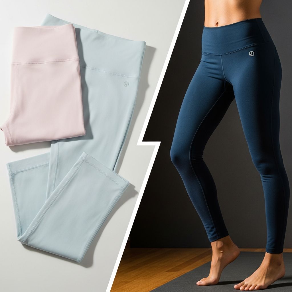Compare Lululemon's two most popular legging styles to find your perfect workout companion.
